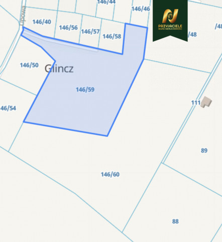 Działka Sprzedaż Glincz Lipowa 6